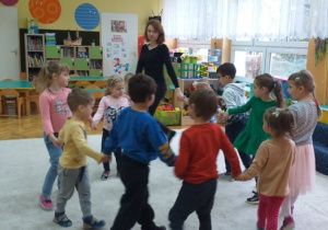 Choreoterapia w grupie 5. Taniec dzieci do piosenki o prawach dzieci.